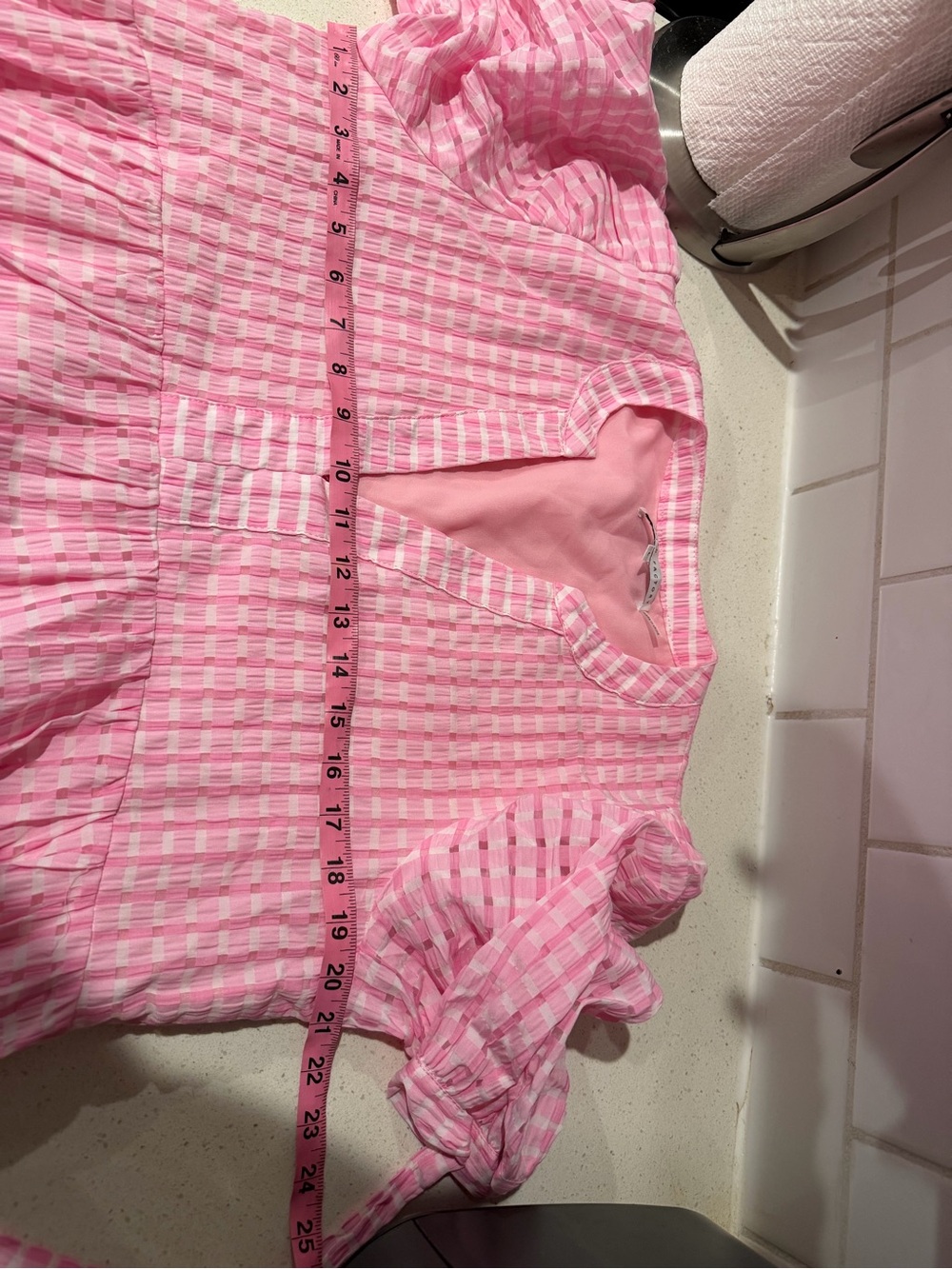 English Factory
Gingham Tiered Midi Dress Size L - Picture 10 of 10